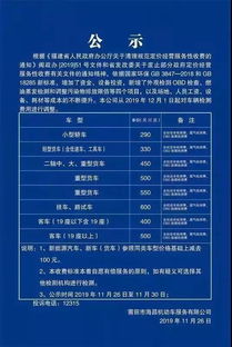 汽车月检费用多少